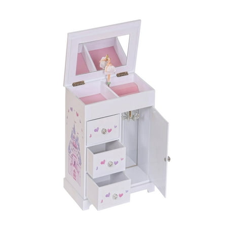 Mele & Co. Adalyn Girls Musical Ballerina Jewelry Box