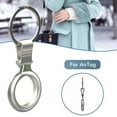 thumbnail image 1 of Étui de Protection Portable Résistant aux Rayures avec Porte-Clés en Métal Compatible avec la Housse de Protection pour Tracker Bluetooth AirTags, 1 of 10
