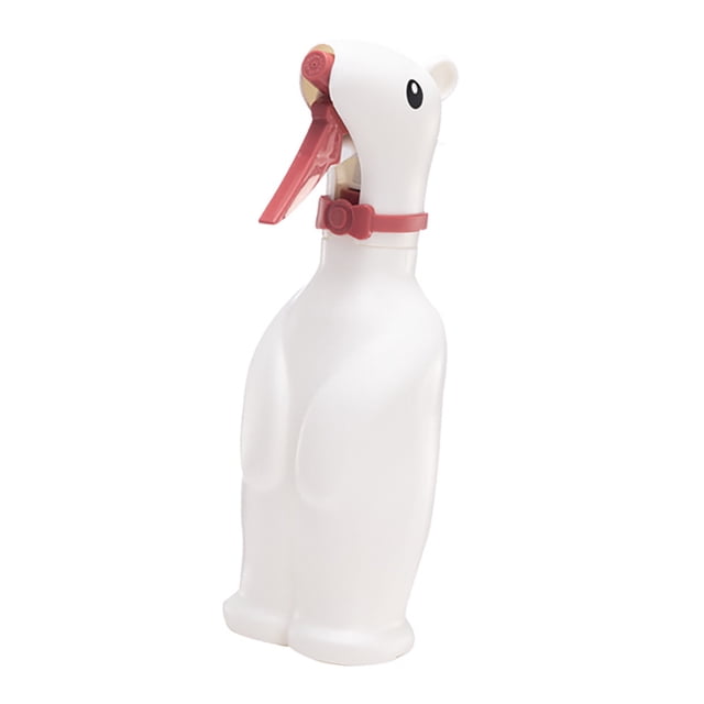Botella De Spray De Agua, Botella De Spray Vacía Con Forma De Oso Polar, Linda Capacidad De 500 Ml Para Limpieza