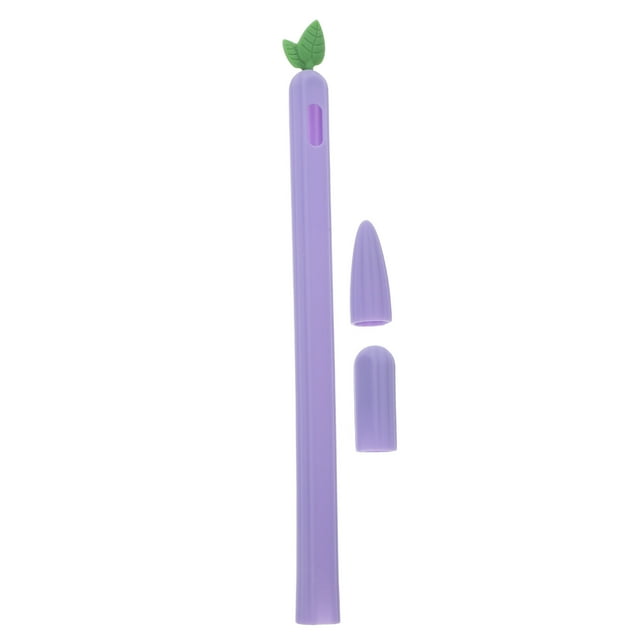 Silicone Pencil Sleeve Silicone Carrot Pen Cover Compatible for Apple Pencil 2