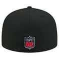 thumbnail image 4 of Men's New Era  Black San Francisco 49ers Color Pop 59FIFTY Fitted Hat, 4 of 5