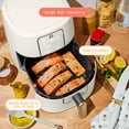 thumbnail image 4 of Beautiful by Drew Barrymore 6-Quart Touchscreen Air Fryer, 4 of 9