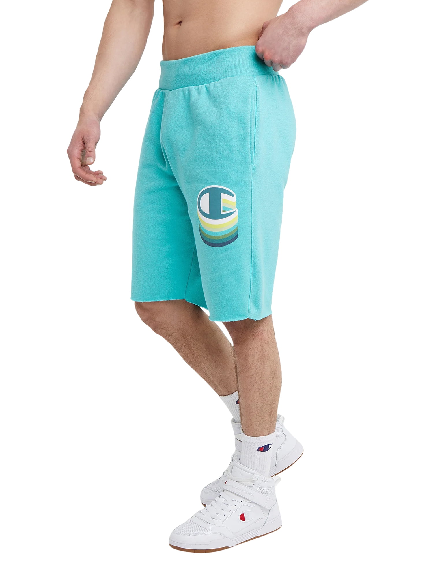 Champion reverse weave clearance shorts teal