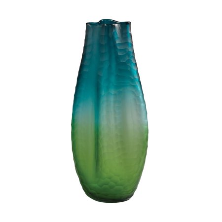 Dimond Home Faceted Amorphous Glass Vase
