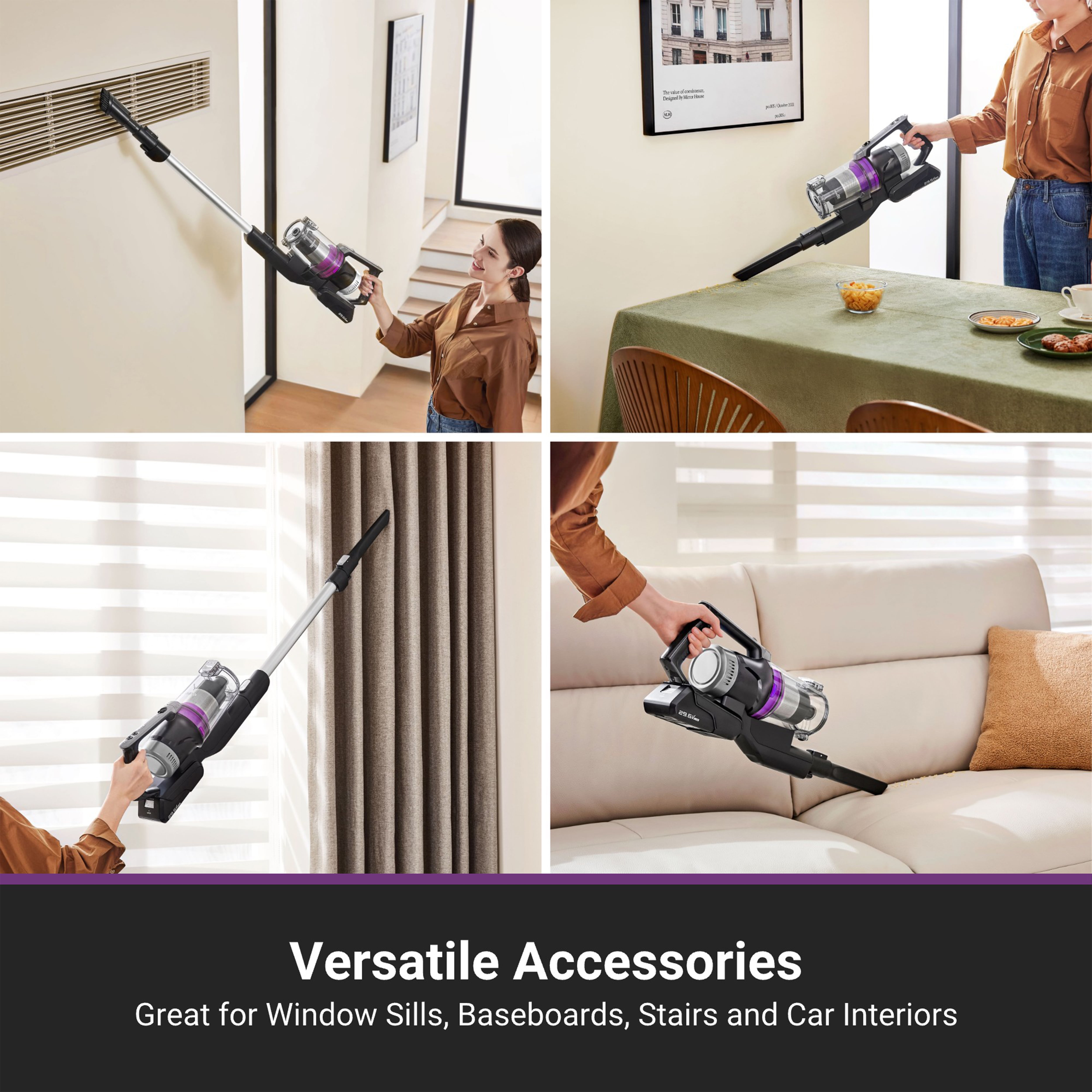 Eureka Stylus Elite Cordless Stick Vacuum, 60 Minute Run Time, Auto-Empty Dust Station, Pet Hair, Multi-Surface, Black