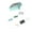 Light Green Mesh baking net, variant on SDFGTstore Disposable Grill Set Stainless Steel Frame Even Cooking Performances Charcoal Grill For Backyard Campfires Cooking