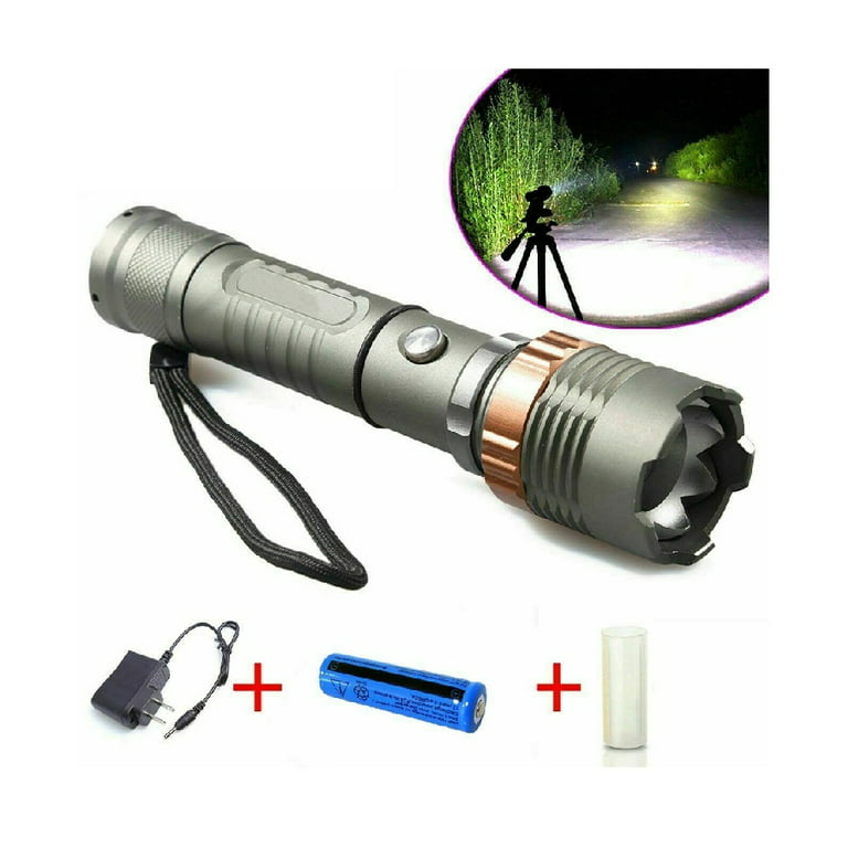 Super Bright 990000Lumen Powerful LED Flashlight XHP99 Rechargeable Zoom  Torch