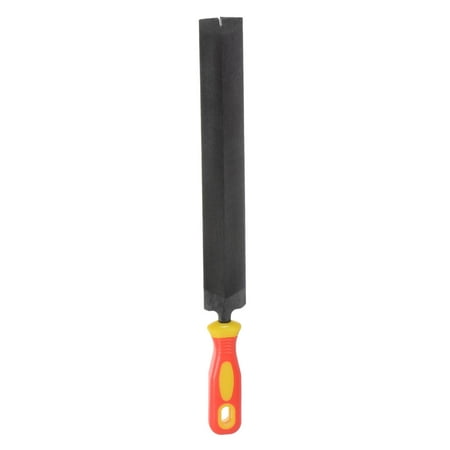 

Uxcell Feather Shaped Taper Files 8 T12 Bearing Steel 290x30mm Length Cut Hand Rasp File with Plastic Handle