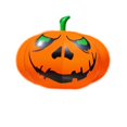 thumbnail image 1 of Halloween Inflatable Eyeball Pumpkin Outdoor Yard Party Prop Holiday Decoration with Remote Control for, 1 of 4
