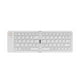 thumbnail image 2 of Teclado inalámbrico compacto de 68 teclas para móviles, tabletas y PC. Blanco, 2 of 9
