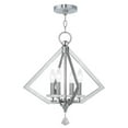 thumbnail image 2 of Beaumont Lane 4 Light Chandelier in Brushed Nickel, 2 of 2