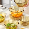 thumbnail image 4 of Bxaolu Glass Mixing Bowl For Prepping, Baking and Cooking, 1Pack Glass Prep Bowls, Glass Bowl 54Oz, Glass Salad Bowls for Kitchen Microwave and Oven Safe, 4 of 9