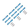 thumbnail image 7 of 6Pcs For Wltoys 1:18 Adjustable Pull Rod Set Easy Installation, Clear Anodized Blue Rods, 7 of 7