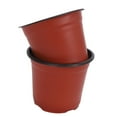 thumbnail image 3 of 150Pcs 4.72 Inch Plastic Flower Seedlings Nursery Supplies Planter Pot/Pots Containers Seed Starting Pots Planting Pots, 3 of 8