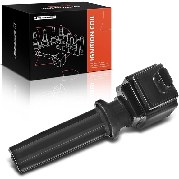 A-Premium Ignition Coil Compatible with Ford EcoSport Edge Escape Explorer Focus Fusion Mustang Lincoln MKC MKT MKZ 2.0L 2.3L 2.5L Fits select: 2012-2018 FORD FOCUS SE, 2014-2019 FORD ESCAPE TITANIUM