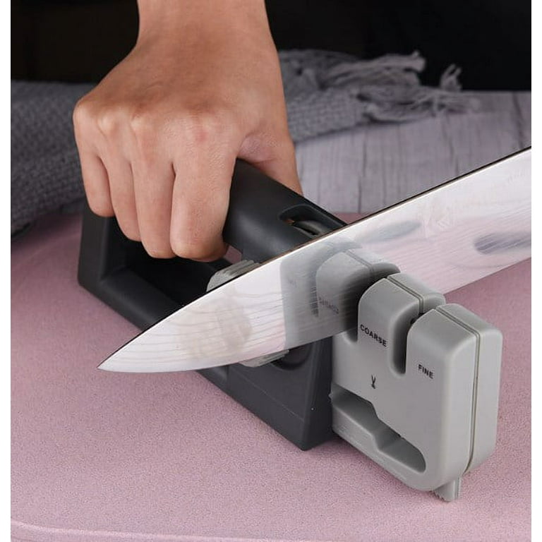Knife Sharpeners-5 Adjustable Sharpening Angle- Handheld Knife Sharpeners  for Kitchen Knives 