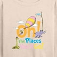 thumbnail image 3 of Dr. Seuss - Oh! The Places You'll Go - Women's Lightweight French Terry Long Sleeve Shirt, 3 of 6