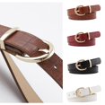 thumbnail image 2 of New Crocodile Patterned Buckle Belt For Women Versatile Slim Jeans, 2 of 8