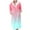 Pink, variant on Chbgutlmr Womens Robe Fleece Warm Bathrobes Gradient Color Nightgown Ladies Hooded Housecoat with Pockets