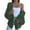 Green, variant on Odeerbi Winter Cardigan Sweaters For Women Fashion 2025 Casual Long Sleeve Warm Sweater Green