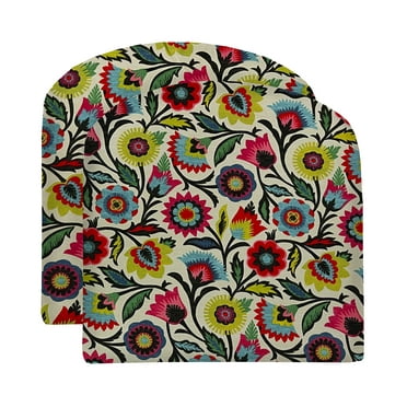 RSH Décor Indoor Outdoor Set of 2 U-Shape Wicker Foam Seat Cushions