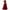 Red, variant on Mother of The Bride Dress for Wedding Classy Sleeveless Bridesmaid Party Long Dresses Ladies Vintage Lace Contrast Chiffon Ruffles Flared Swing Dress Lacey Neckline Evening Dresses for Women