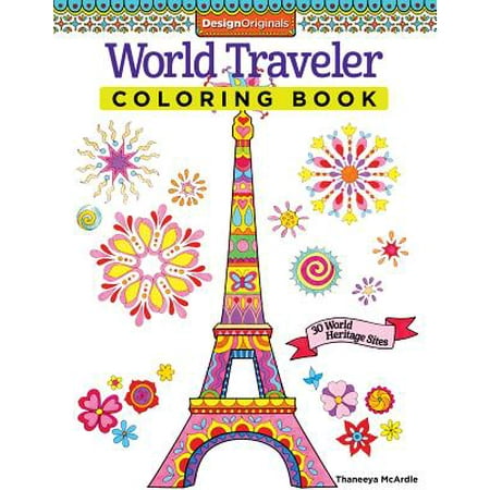 World Traveler Coloring Book : 30 World Heritage (Best Paintball Site In The World)