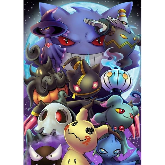 DIY 5D Pokemon Pikachu Diamond Art Painting Kits for Adults,Anime Cartoon Round Full Drill Crystal Rhinestone Embroidery Cross Stitch Arts Craft Canvas for Home Wall Decor，12"x 16"