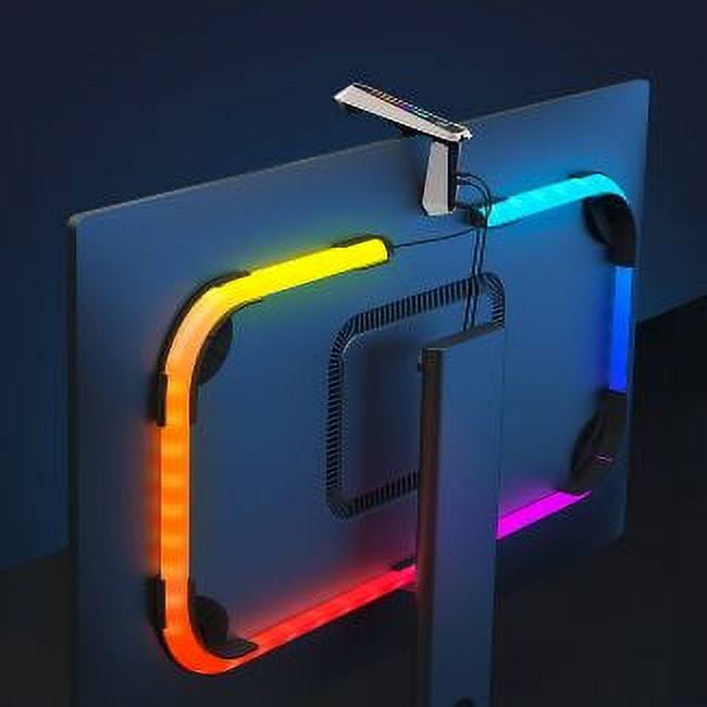 Govee G1S Gaming Indoor LED Strip Light for 24‘’-32‘’Monitors with Camera, Gaming Lights, 42+ Scene Modes, Color Changing