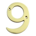 thumbnail image 3 of RCH Hardware NO-BR2270-75 Brass House Number, 3 Inch, Polished Brass, 3 of 3