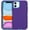 Purple Blue, variant on iPhone 11 Case, Heavy Duty Shockproof 3-Layer Full Body Protective High Impact Tough Hybrid Rubber Rugged Durable Phone Cover for iPhone 11 6.1'' - Blue White