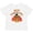 AA-White, variant on Happy Thanksgiving Cute Turkey in Pilgrim Hat Boys or Girls Toddler T-Shirt