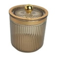 thumbnail image 1 of Soporte para bastoncillos de algodón para maquillaje, tarro, organizador de cosméticos, herramienta de maquillaje, caja de almacenamiento, dispensador Ámbar, 1 of 7