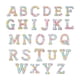 thumbnail image 1 of 26 parches de letras de diamantes de imitación, parches del alfabeto, proyectos de bricolaje, parches de letras de la A a la Z Color macarrón, 1 of 5