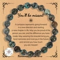 thumbnail image 1 of Fiudx Pulsera de Piedra Natural, Joyería de La Amistad con Cuentas de Colores, Amuleto Protector de Hematita, Accesorio para Festivales de Música, Idea de Regalo Pensativa, Recuerdo para Asistentes a, 1 of 2