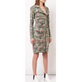thumbnail image 2 of Nicole Miller Artelier MULTICOLOR Weathered Plaid Tucked Dress, US Large, 2 of 8