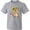 Athletic Heather, variant on Cute Chipmunk with Sunflower Youth T-Shirt