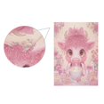 thumbnail image 3 of Birthday Party Garden Flags Outdoor Patio Decoration Flags 28x40in Pink-haired Cow, 3 of 6