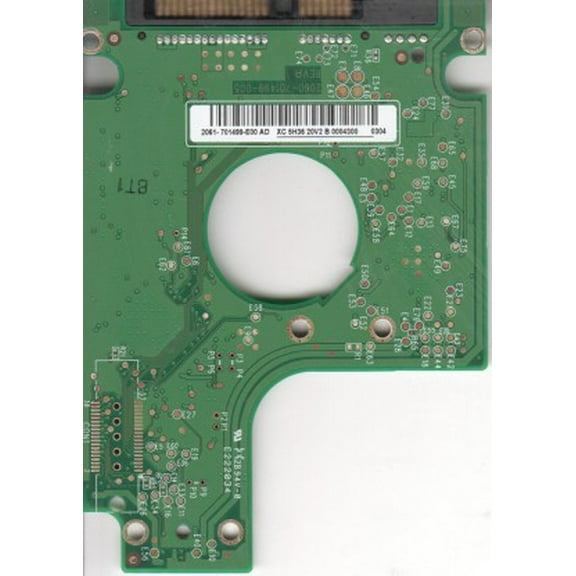 WD1600BEVT-00ZCT0, 2061-701499-E00 AD, WD SATA 2.5 PCB