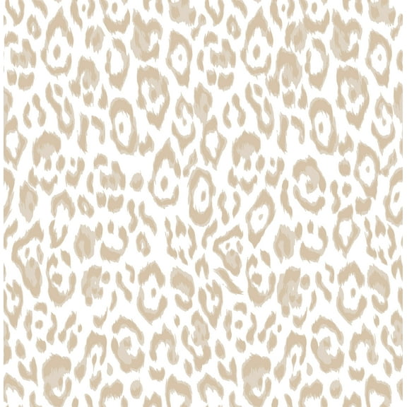 Rachel Zoe Taupe Marlowe Peel & Stick Wallpaper
