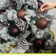 thumbnail image 3 of Esferas para árbol de navidad Artego grandes de 10 cm de diámetro paq 16 esferas Café chessnut Luxor Línea SKY 3 diversos acabados navideños Mate, brillantes, cromadas para colgar Christmas ornaments, 3 of 6