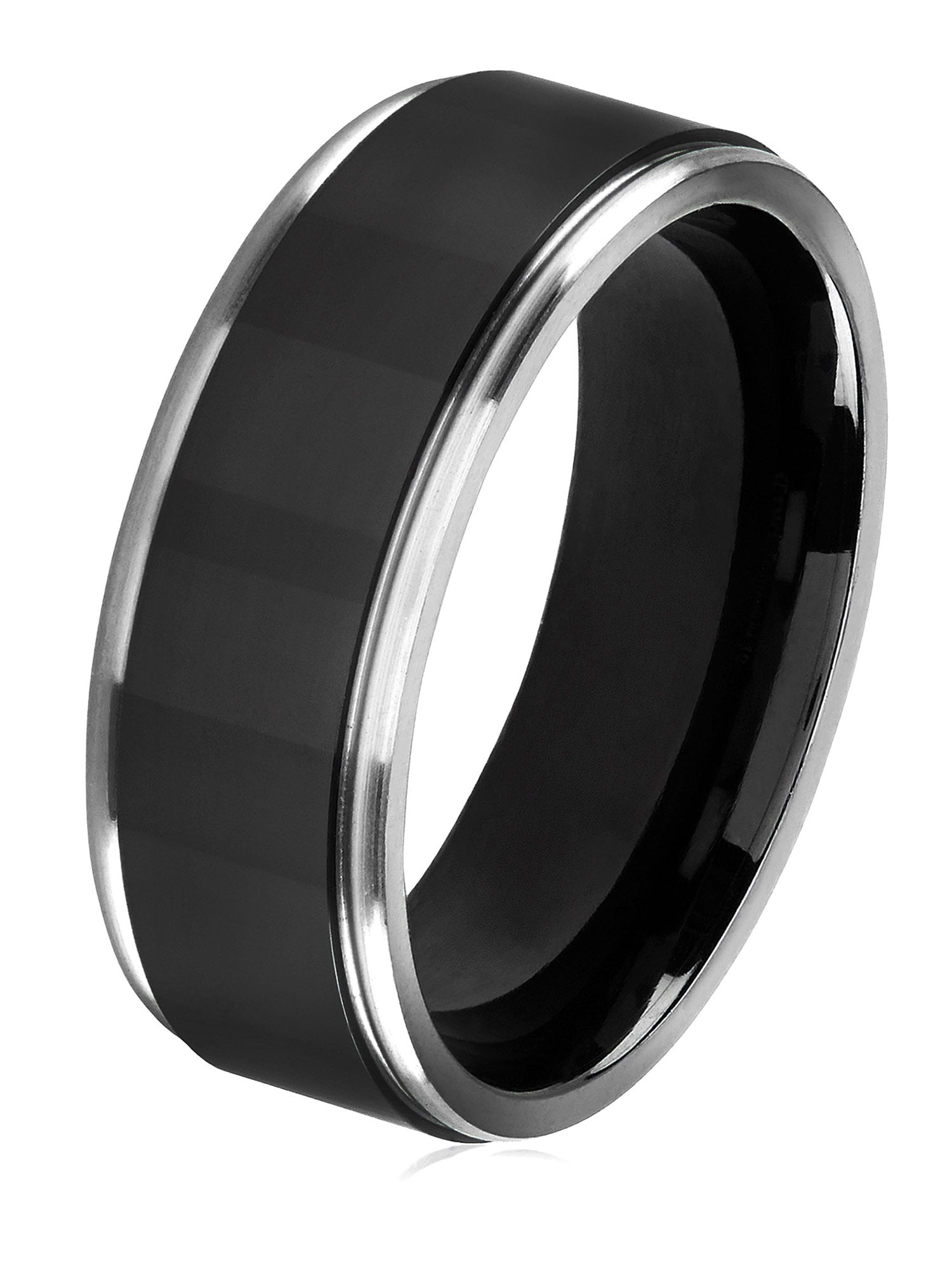 Coastal Tire And Auto >> Coastal Jewelry - Black Plated Titanium Grooved Comfort Fit Ring (8mm) - Walmart.com - Walmart.com Coastal Tire And Auto >> Coastal Jewelry - Black Plated Titanium Grooved Comfort Fit Ring (8mm) - Walmart.com - Walmart.com