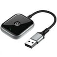 thumbnail image 1 of 2 in 1 Wireless Carplay Adapter Wired to Wireless Adapter Car AI Box Plug & Play Mini Car Play Adapter Black, 1 of 7