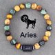 thumbnail image 1 of Pulsera con signo del zodiaco para hombre y mujer, brazalete de constelación, cáncer, Virgo, Leo Libra, regalo de amistad, joyería, 1 of 4