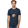 thumbnail image 2 of Coffee-Bean-Mug Mens Graphic Tee, 100% Cotton, Casual Summer Wear, 2 of 2
