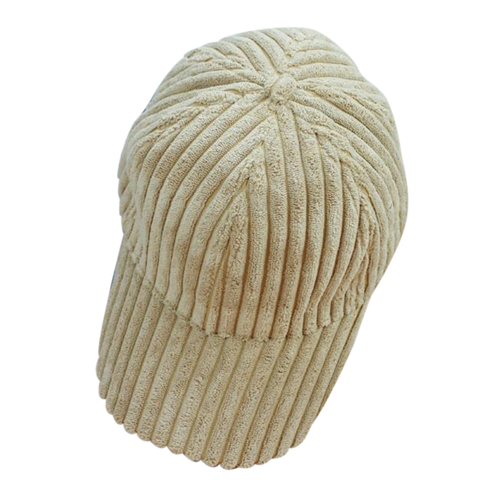 Only Moment Beige Men Quick Dry Baseball Cap Polyester for Running Workouts and Outdoor Activities All Seasons M