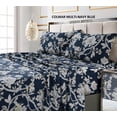 thumbnail image 2 of Tribeca Living 4 Piece 300 Thread Count Cotton Sateen Bed Sheet Set, Queen – Extra Deep Pocket, 2 of 2
