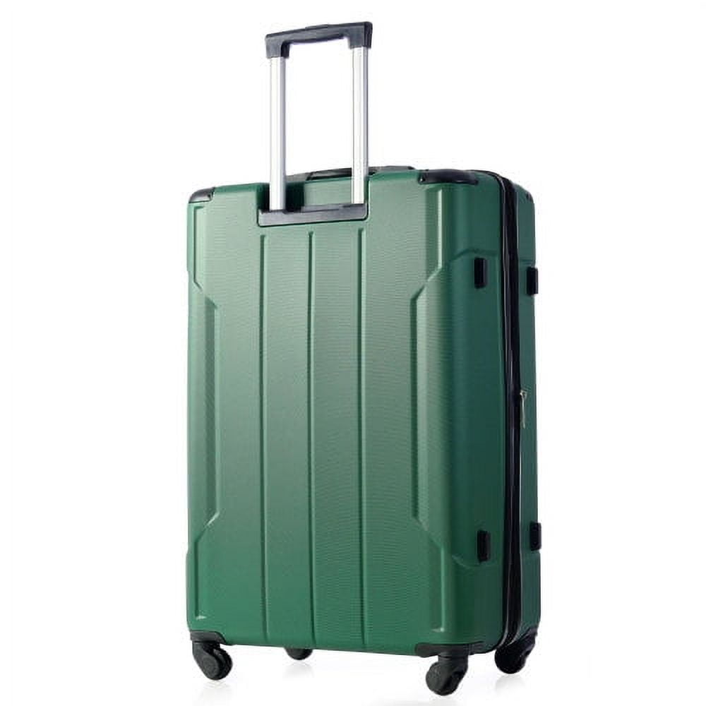 Carry on Luggage 24 inch, ABS+PC Lightweight 65L Capacity Hardshell Suitcase with TSA Lock & Wheels for Travel Trip