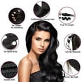 thumbnail image 6 of Silky Straight Sew In Natural 100% Human Hair Weave - Burgundy 99J 8in, 6 of 8