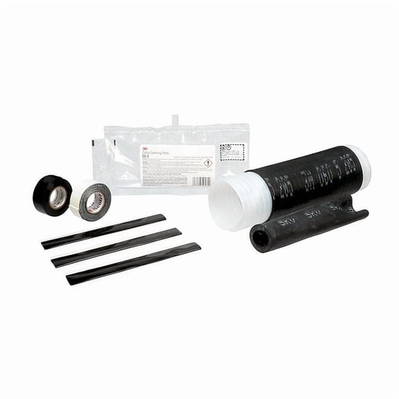 Splice Kit, 1/0 AWG Max, Black, EPDM Rubber Insulation, 8,000 V 5322